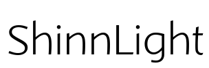 ShinnLight Font Image