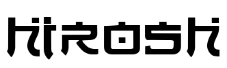Hirosh Font Image