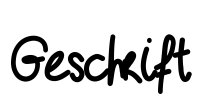 Geschrift