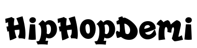 HipHopDemi Font Image