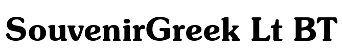 SouvenirGreek Lt BT
