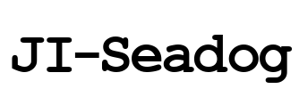 JI-Seadog Font Image