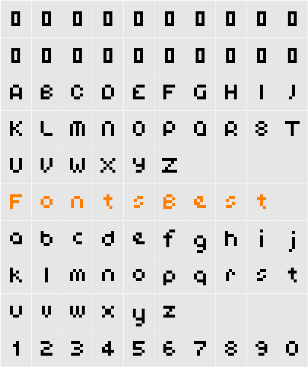 00Antix Character Map