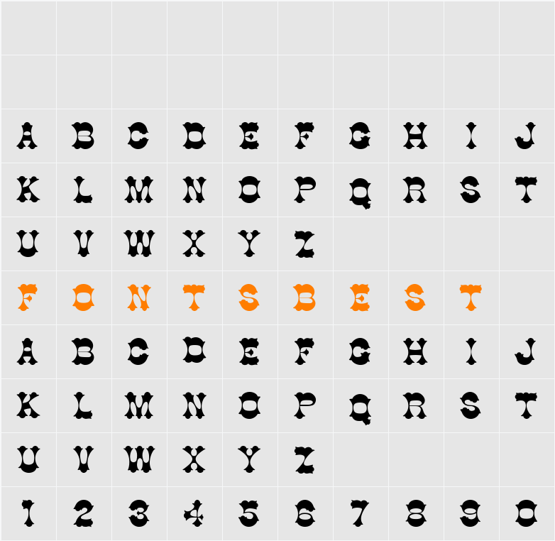 Good Bad Ugly Character Map