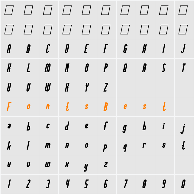 Knowledge Power Character Map