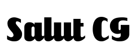 Salut CG Font Image