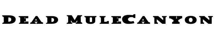 Dead MuleCanyon