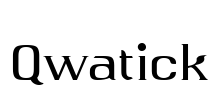 Qwatick Font Image