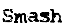 Smash Font Image