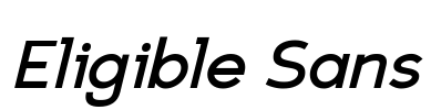 Eligible Sans