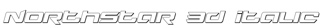 Northstar 3D Italic