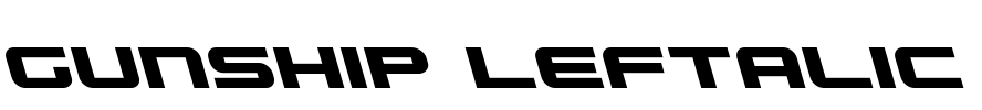 Gunship Leftalic