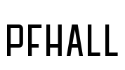 PFHALL Font Image