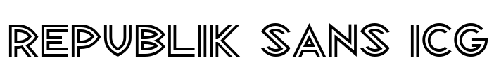 Republik Sans ICG