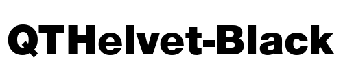 QTHelvet-Black