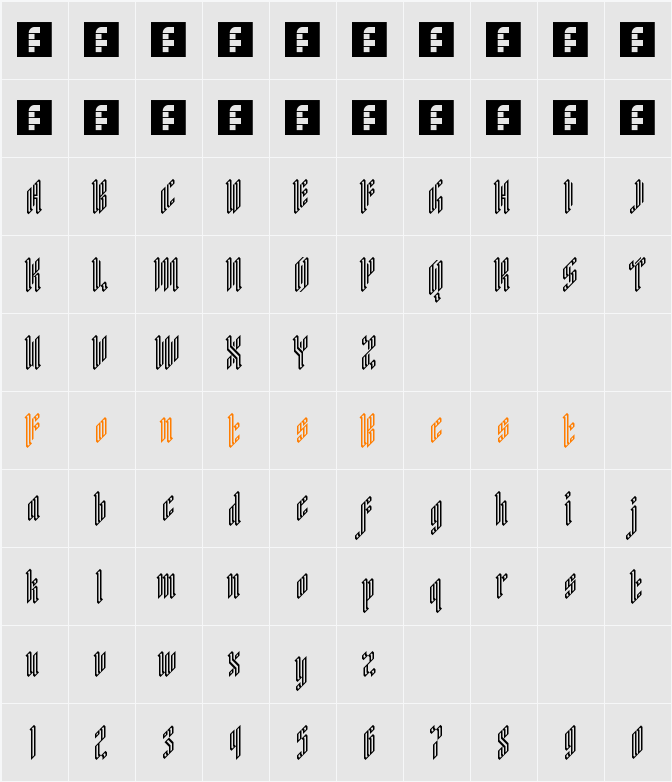 White Knight Character Map