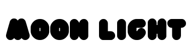 moon light Font Image