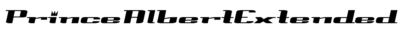 PrinceAlbertExtended Font Image