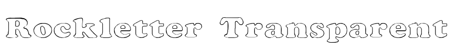 Rockletter Transparent