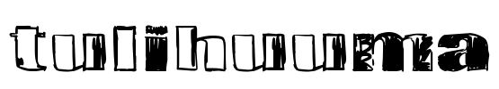 Tulihuuma Font Image