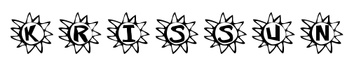 Krissun Font Image