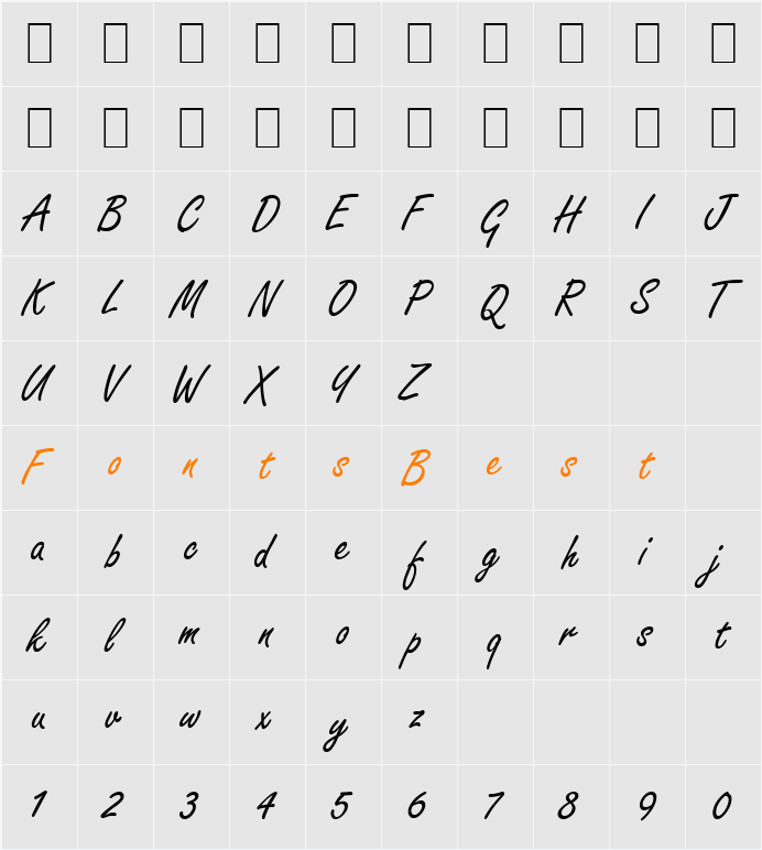 Twilight 3 Character Map