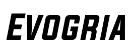 Evogria Font Image