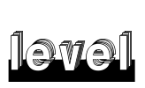 Level Font Image