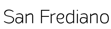 San Frediano Font Image