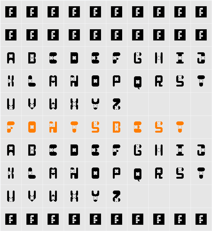 CleverClover Character Map