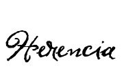 Herencia Font Image