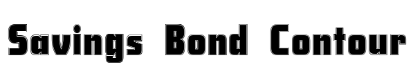 Savings Bond Contour