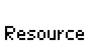 Resource Font Image