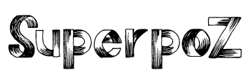 SuperpoZ Font Image