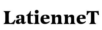 LatienneT Font Image