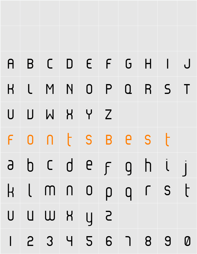 Reflex Character Map