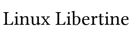 Linux Libertine