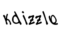 kdizzle Font Image
