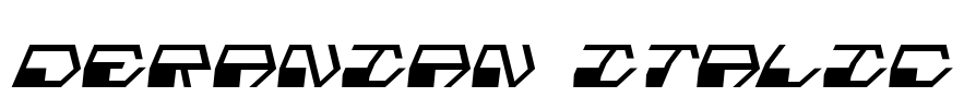 Deranian Italic