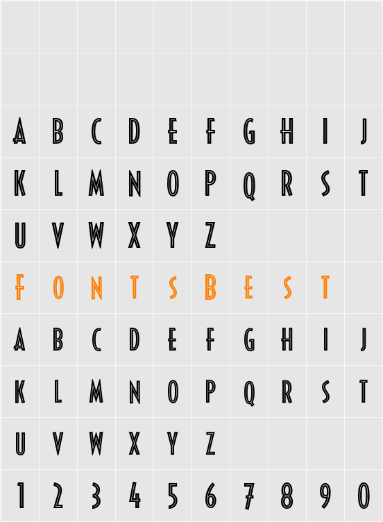 DecoturaICG Inline Character Map