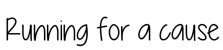 Running for a cause
