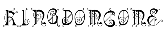 KingdomCome Font Image