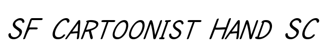 SF Cartoonist Hand SC
