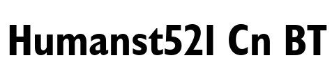 Humanst521 Cn BT