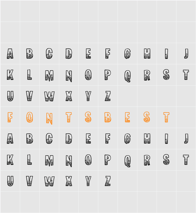 Red Snapper Character Map
