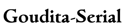 Goudita-Serial Font Image
