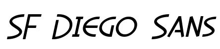 SF Diego Sans Font Image