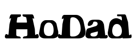 HoDad Font Image