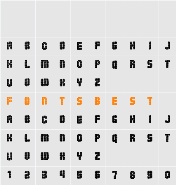 PointerSisters-Freeformed Character Map