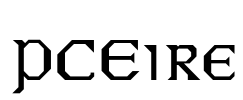 PCEire Font Image